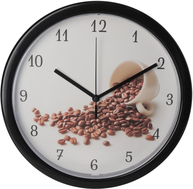 Акція на Настінний годинник Optima COFFE O52102 від Rozetka