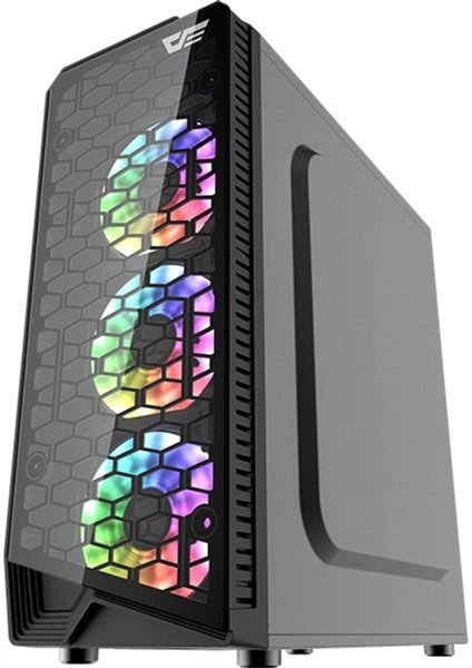 Корпус DarkFlash Water Square 5 Black (Water Square 5) - Фото 3 Корпус DarkFlash Water Square 5 Black (Water Square 5) - зображення 3
