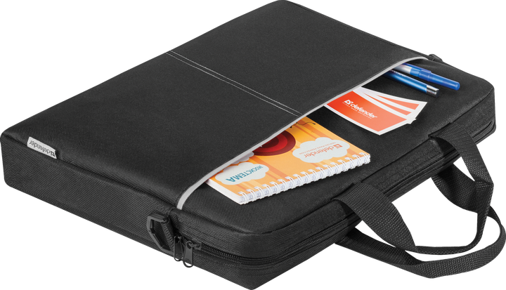 Сумка для ноутбука Defender Lite 15.6" Black/Grey (4714033260862) - изображение 7