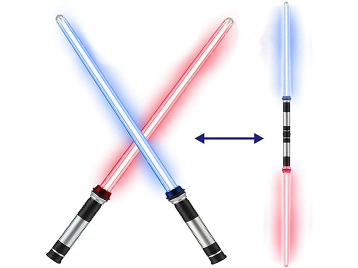 Меч Джеда BauTech Світлодіодний із Зоряних війн Star Wars. Комплект 2шт. Мультицвіт (1009-866-00) - зображення 3