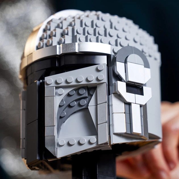 Zestaw klocków LEGO Star Wars Hełm Mandalorianina 584 elementy (75328) - obraz 5