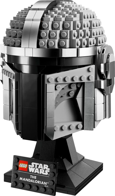 Zestaw klocków LEGO Star Wars Hełm Mandalorianina 584 elementy (75328) - obraz 8