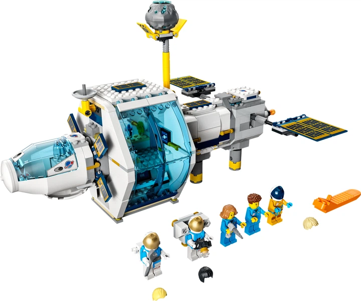 Конструктор LEGO City Space Місячна космічна станція 500 деталей (60349) - зображення 9