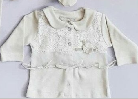 Комплект на витяг бежевий з 10 предметів Bip baby 727343 56-62 см - Фото 4 Комплект на витяг бежевий з 10 предметів Bip baby 727343 56-62 см - зображення 4
