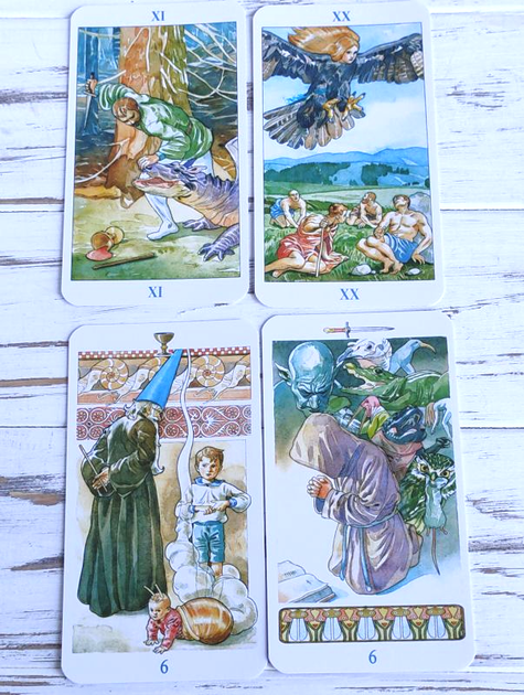 Колода таро 78 волшебников The Sorcerers Tarot ЭтноМа - Фото 4 Колода таро 78 волшебников The Sorcerers Tarot ЭтноМа - изображение 4