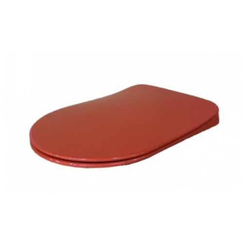 Сидіння Червоне Для Унітазу Soft Close Bien Gala Slim Red (101514160) - зображення 2