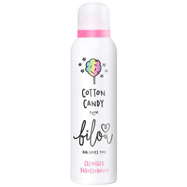 Пінка для душу солодка вата BILOU Cotton Candy Body Shower Foam 200 мл ...