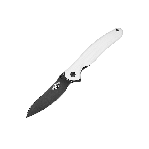 Нож Olight Oknife Drever рукоять G10, сталь N690, LE белый (2370.35.16) - зображення 1