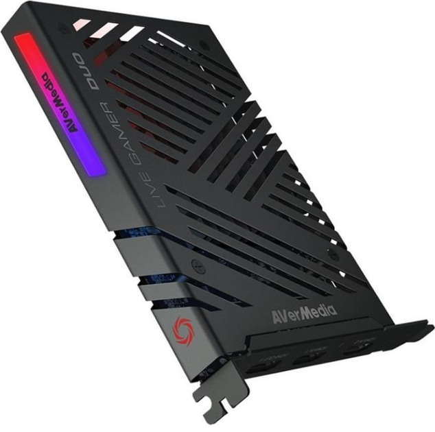Карта захоплення відео AVerMedia Live Gamer Duo GC570D Black (61GC570D00A5) (61GC570D00A5) - зображення 3