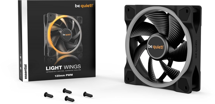 Вентилятор be quiet! Light Wings 120 мм PWM (BL072) - изображение 4