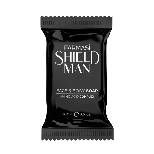 Мужское мыло для лица и тела Farmasi Shield Man Amino Acid, 100 г - Фото 1 Мужское мыло для лица и тела Farmasi Shield Man Amino Acid, 100 г - изображение 1