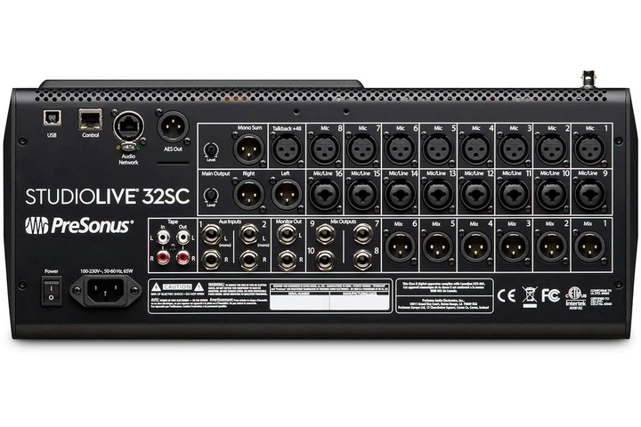 Микшерный пульт Presonus StudioLive 32SC - изображение 3