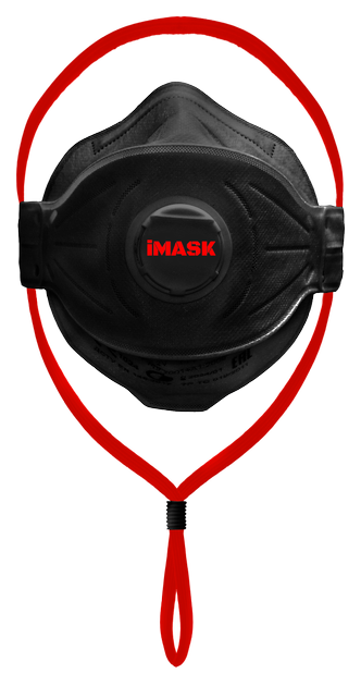 Респиратор iMASK (аймаск) BLACK 3V FFP3 NR D (4820175230073) 