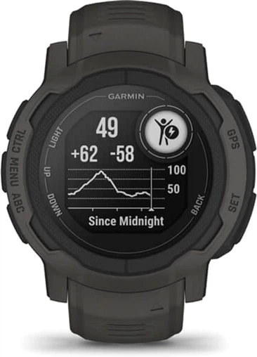 Zegarek sportowy Garmin Instinct 2 Graphite (010-02626-00) - obraz 8