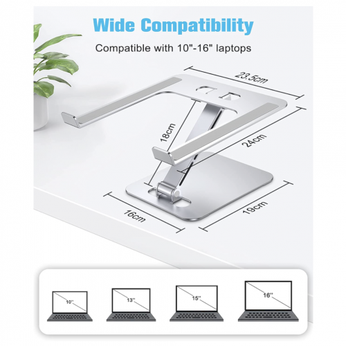 Подставка для ноутбука Stoon Aluminum Laptop Stand (B09) - изображение 2