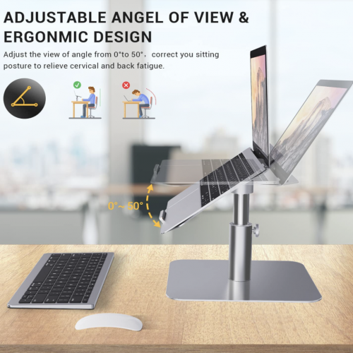 Підставка для ноутбука Ohuhu Laptop Stand Adjustable - зображення 5