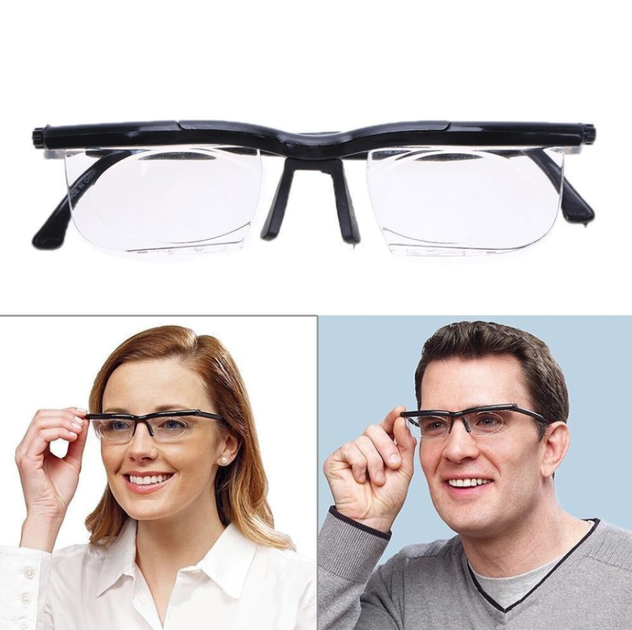 Очки для зрения с регулировкой линз Dial Vision универсальные - зображення 6