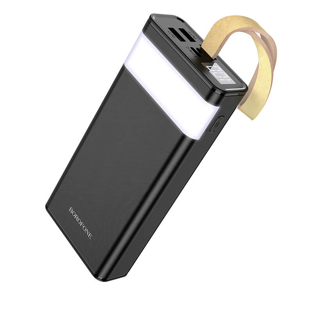 Power Bank BOROFONE BJ18 Coolmy 20000 mAh Чорний - Фото 1 Power Bank BOROFONE BJ18 Coolmy 20000 mAh Чорний - зображення 1