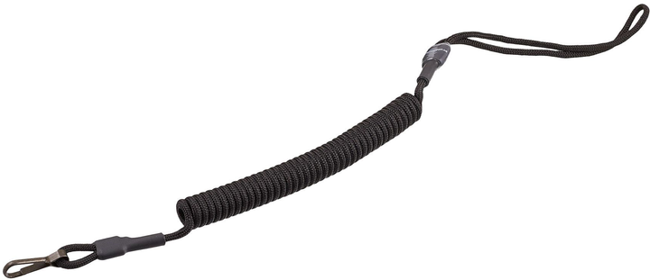 Страховочный шнур Grand Way S02-комбинированный с карабином Черный (S02(black)) - изображение 1