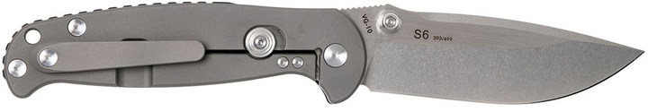 Карманный нож Real Steel S6 stonewashed-9432 (S6-stonewashed-9432) - изображение 2