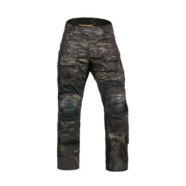 Штани Emerson G3 Tactical Pants чорний камуфляж 34/34 - зображення 1