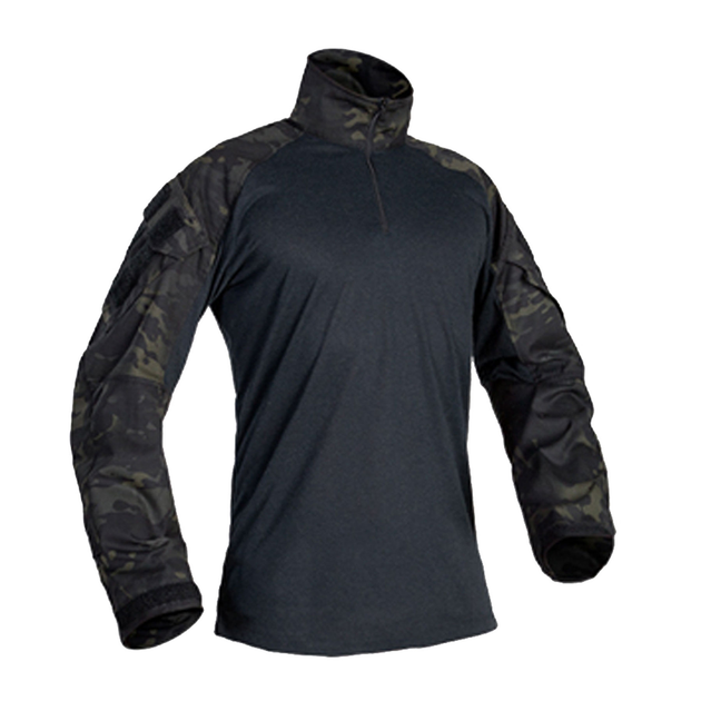 Тактична сорочка Emerson G3 Combat Shirt Upgraded version чорний камуфляж L 2000000059297 - зображення 1