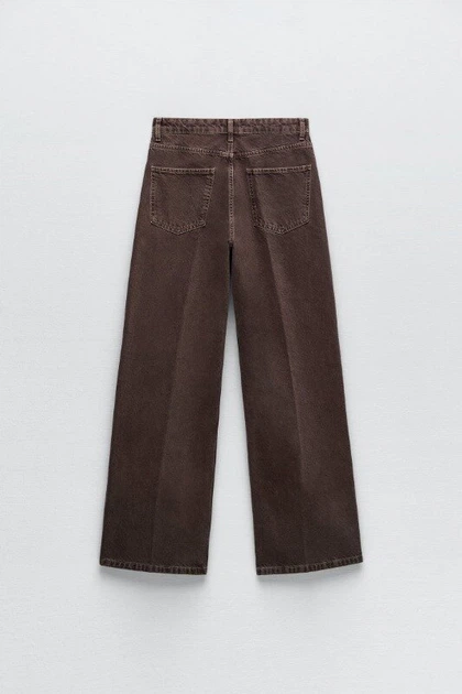 Джинси Zara 5520/210 - 40 коричневі – Брендовий одяг | ROZETKA