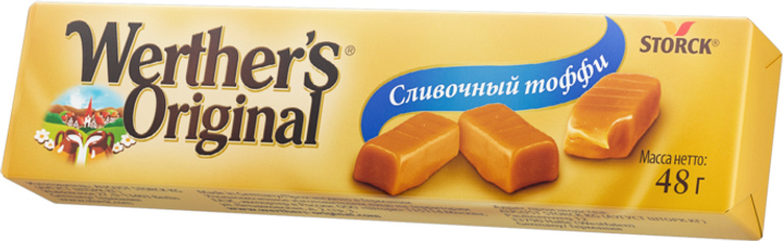 Упаковка конфет Werther’s Original Сливочный тоффи 24 пачки по 48 г ...