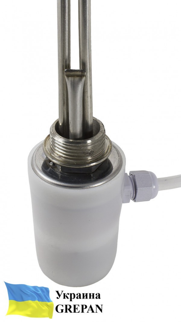 ТЭН для алюминиевого радиатора с термодатчиком 3/4" Grepan 1500W 220V L ...