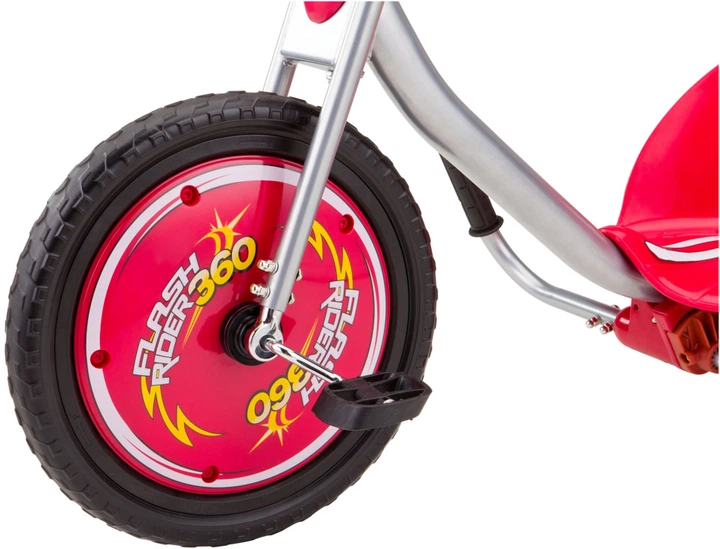 Rower Razor Flash Rider 360 with Sparkles Red (20073358) - obraz 5