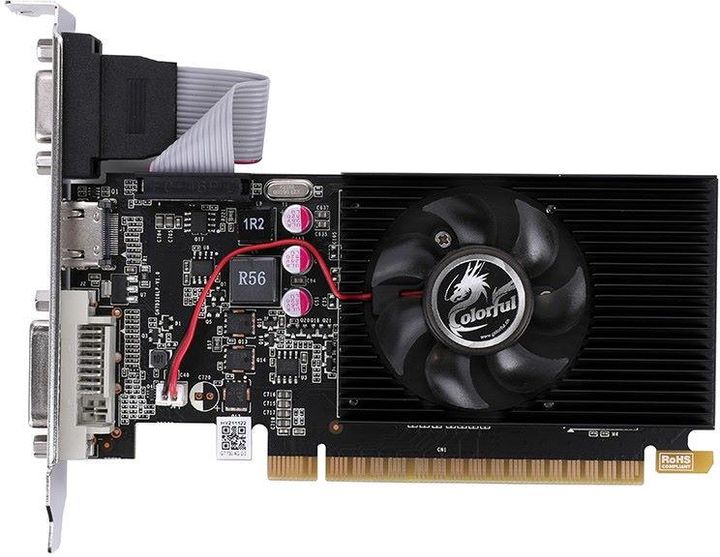 Видеокарта Colorful GT 730 4Gb low profile (GeForce GT730K LP 4GD3-V ...