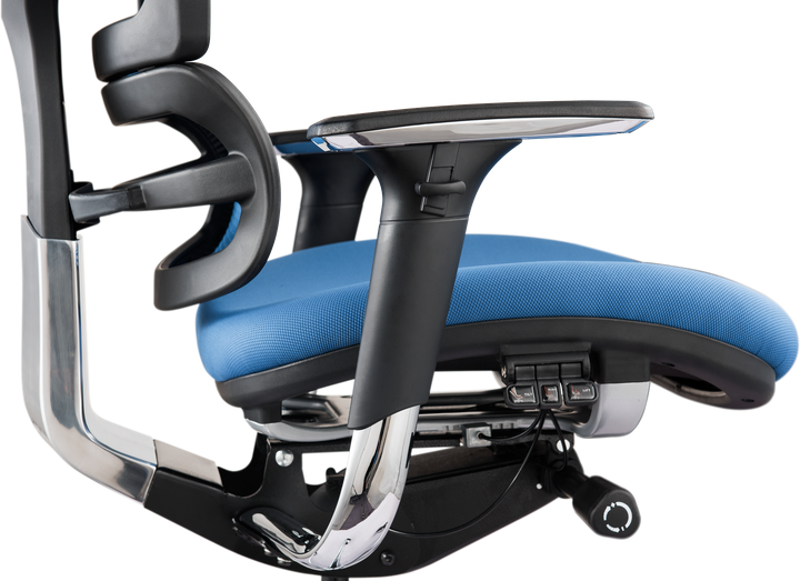 Офисное эргономичное кресло GT Racer X-782 Blue (W-25 B-45) - изображение 4