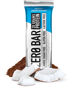 Блок батончиков Biotech Zero Bar 50 г Шоколад - кокос 20 шт(769106) - изображение 2