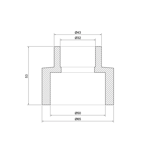 Муфта PPR Thermo Alliance 50х32 - изображение 2