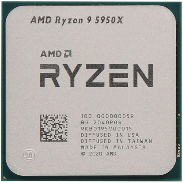 Ryzen 9 5950X 新品 Процессор AMD Ryzen 9 5950X 3.4GHz/64M (100-000000059) sAM4