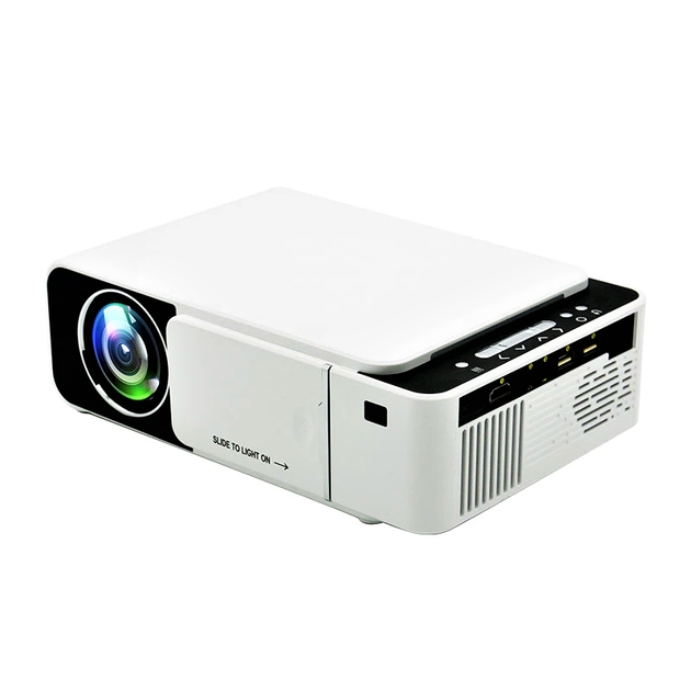 Проектор домашній c WiFi Led Projector T5 міні портативний мультимедійний Full HD кінотеатр для будинку - Фото 5 Проектор домашній c WiFi Led Projector T5 міні портативний мультимедійний Full HD кінотеатр для будинку - зображення 5