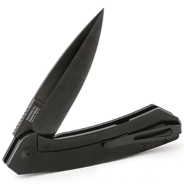 Нож Adimanti SHADOW by Ganzo (Skimen design) чoрний клинок Skimen-SH - изображение 2