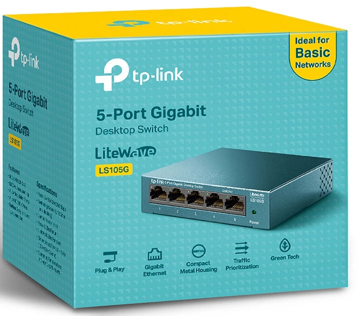 Switch TP-LINK LS105G - obraz 3