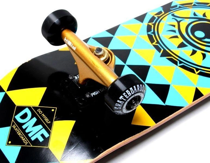 Скейтборд деревянный FISH скейт EYE DMF - изображение 2
