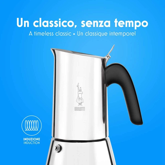 Kawiarka Bialetti New Venus Induction na 4 filiżanki 170 ml srebrzysta (0007254) - obraz 3