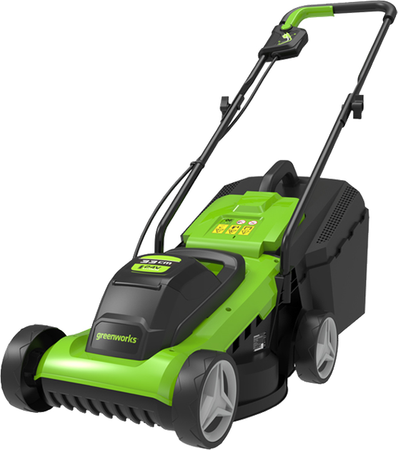 Газонокосарка акумуляторна Greenworks G24LM32K2 (з АКБ 2 Ah і ЗУ) (2509607VA) - зображення 1