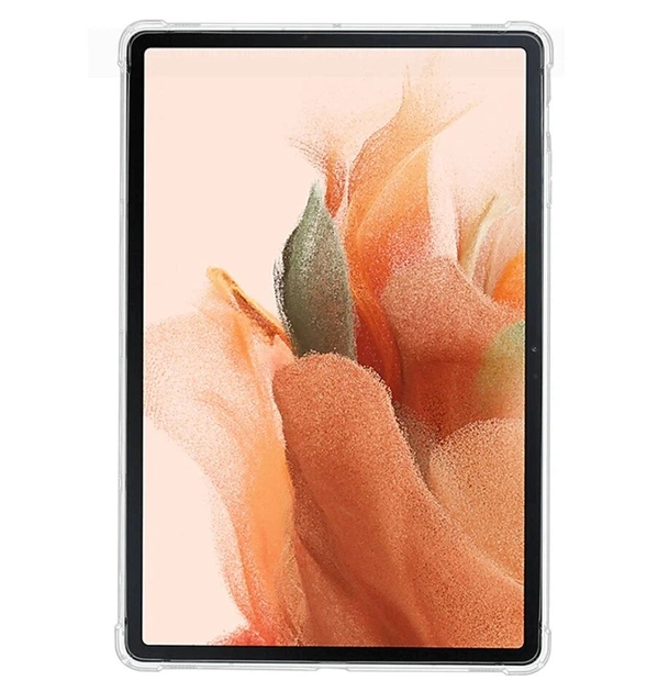 Силиконовый чехол бампер Primolux Silicone для планшета Samsung Galaxy Tab S7 FE 12.4" (SM-T730/SM-T735/SM-T736) - Clear Primolux прозрачный - изображение 4