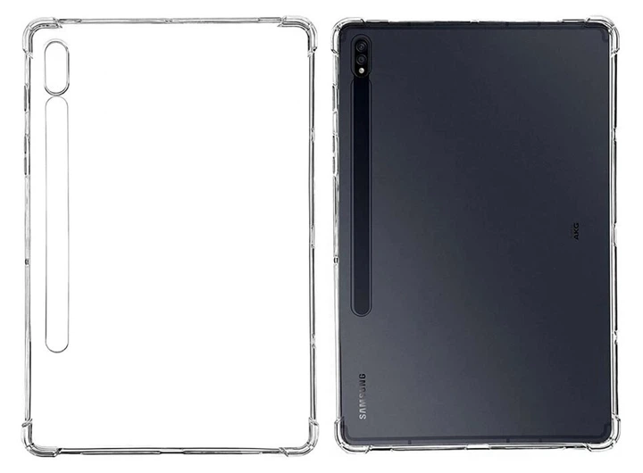 Силиконовый чехол бампер Primolux Silicone для планшета Samsung Galaxy Tab S7 Plus 12.4" (SM-T970/SM-T975/T976)- Clear Primolux прозрачный - Фото 4 Силиконовый чехол бампер Primolux Silicone для планшета Samsung Galaxy Tab S7 Plus 12.4" (SM-T970/SM-T975/T976)- Clear Primolux прозрачный - изображение 4