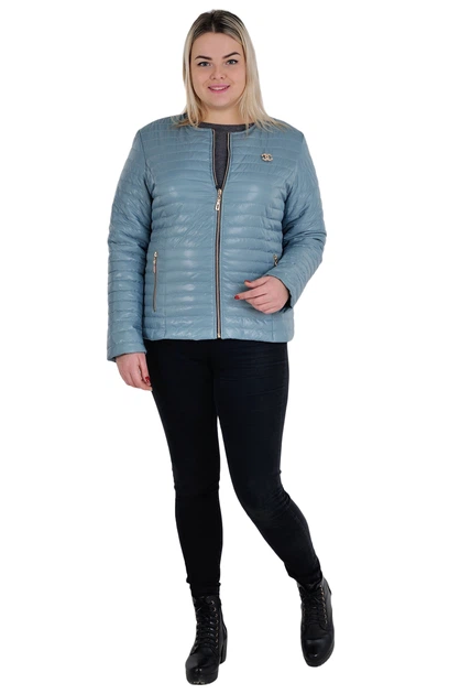 Fashions • Куртка женская Sanny Fashions 64 серый (№3502-бр-мк) - изображение 2
