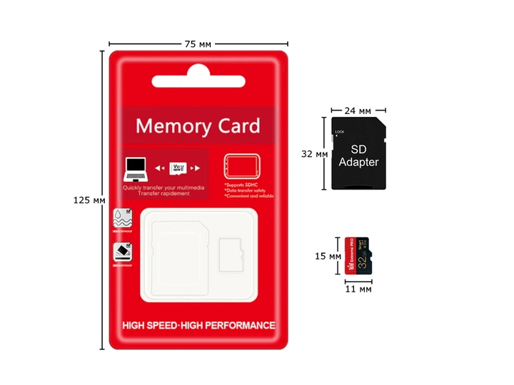 Карта памяти SanDisk MicroSD 128GB Черный (1007-531-04) - изображение 2