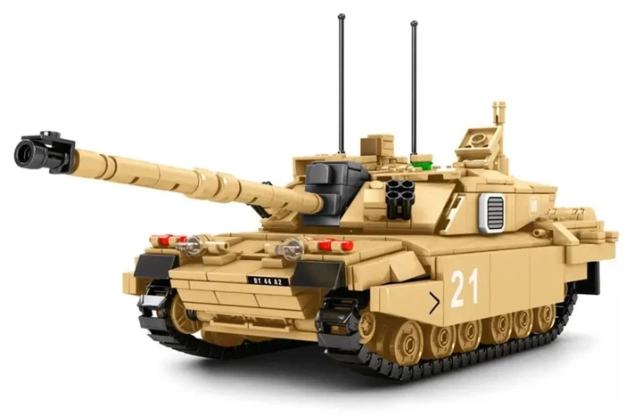 Конструктор Военный боевой танк FV4034 Challenger 2 Limo Toy 904