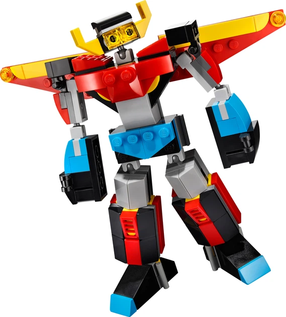 Zestaw klocków LEGO Creator Super Robot 159 elementów (31124) - obraz 9