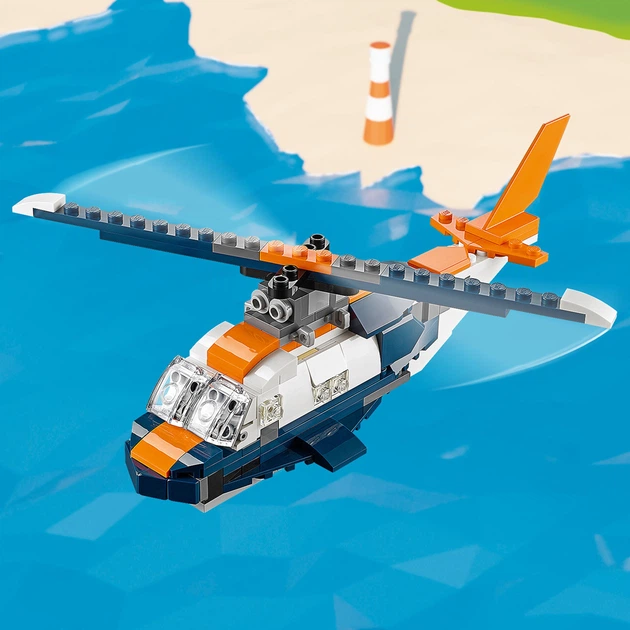 Конструктор LEGO Creator Надзвуковий літак 215 деталей (31126) - зображення 7
