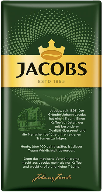 Купить Кофе молотый Jacobs Kronung Mild 500 г (4000508002830) – ROZETKA ...