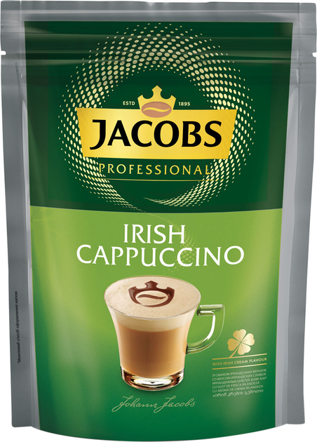 Акція на Кавовий напій Jacobs 3 in 1 Irish Cappucсino 1 кг від Rozetka